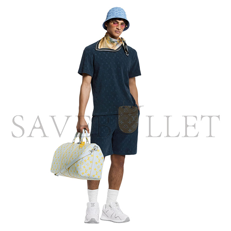 l0vis Vvtt0n monogram french terry shorts 1ahux7